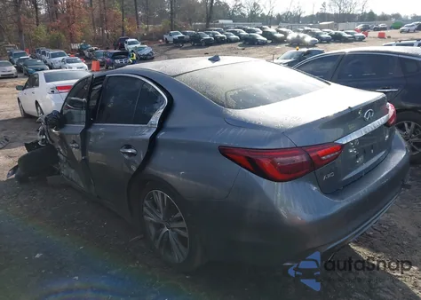 2020 Infiniti Q50 Sport Awd из США, поврежденный, VIN JN1EV7AR4LM253125